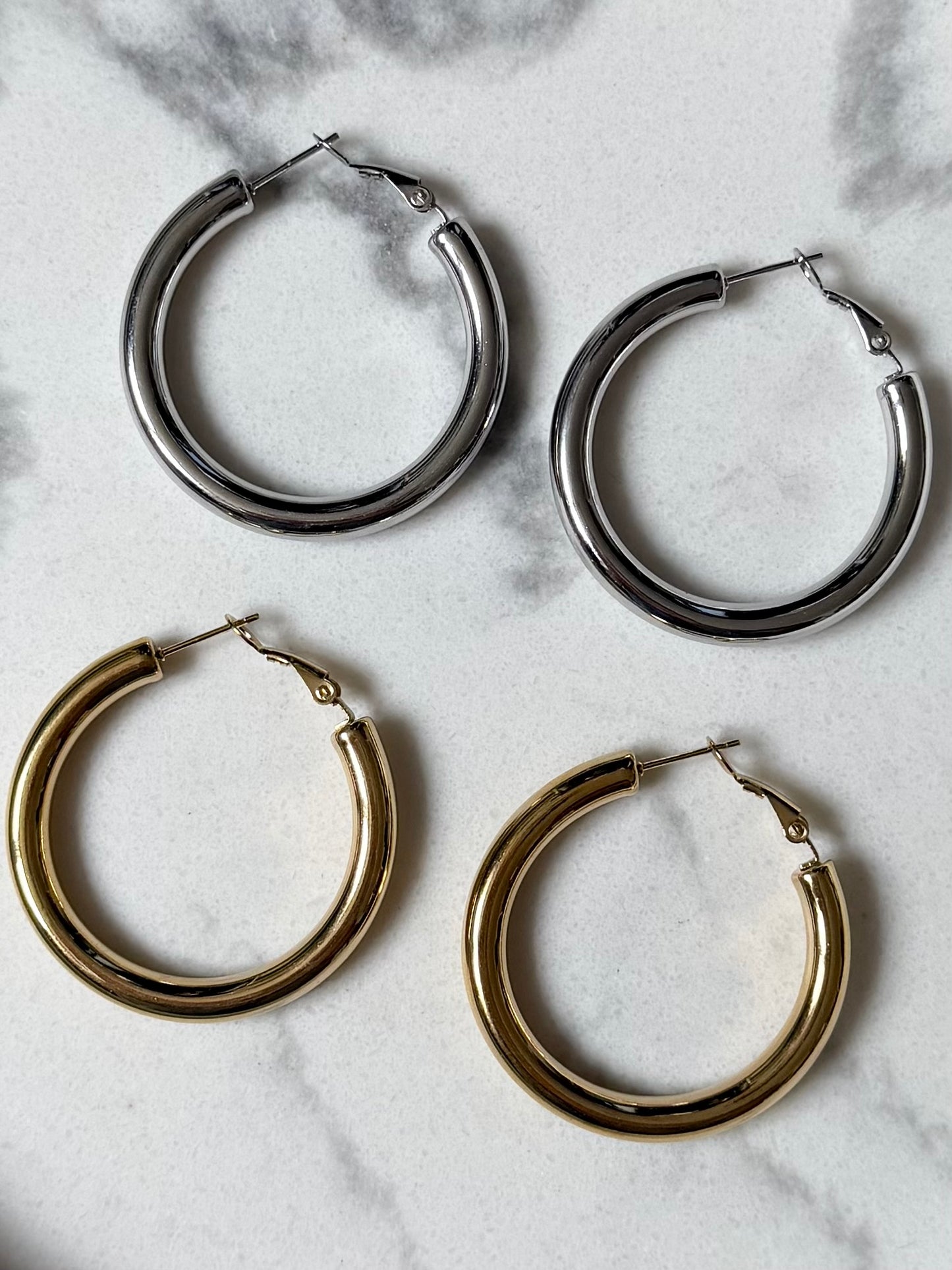 Boucles d'oreilles Créoles