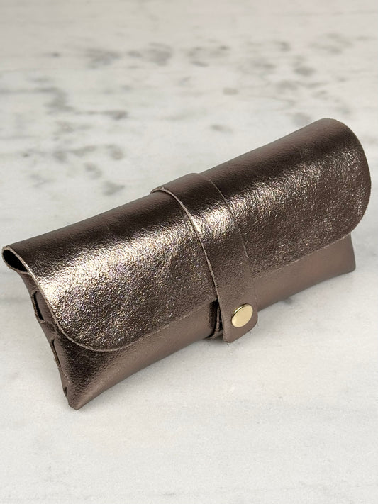 Étui lunette Bronze (fermeture aimant)