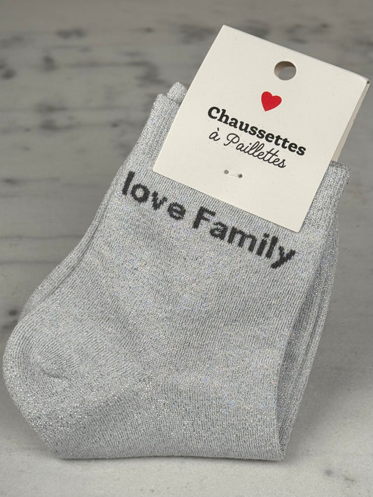 Chaussette « Love family »