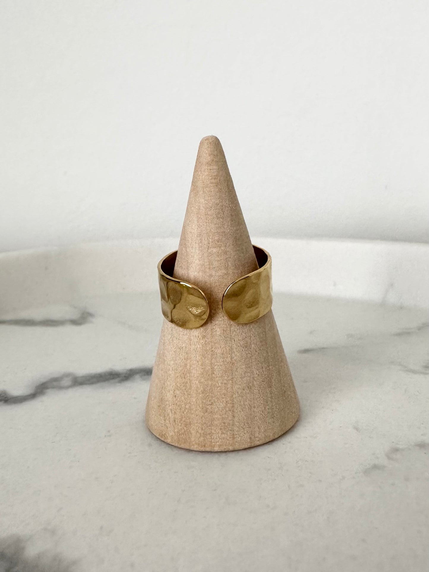 Bague Étoile Filante Doré