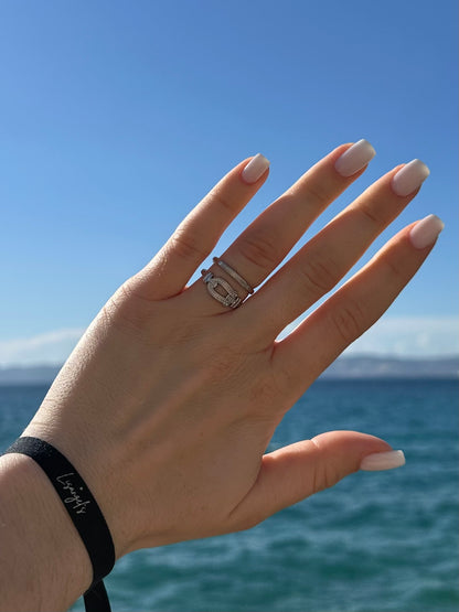 Bague Mélissa Argenté