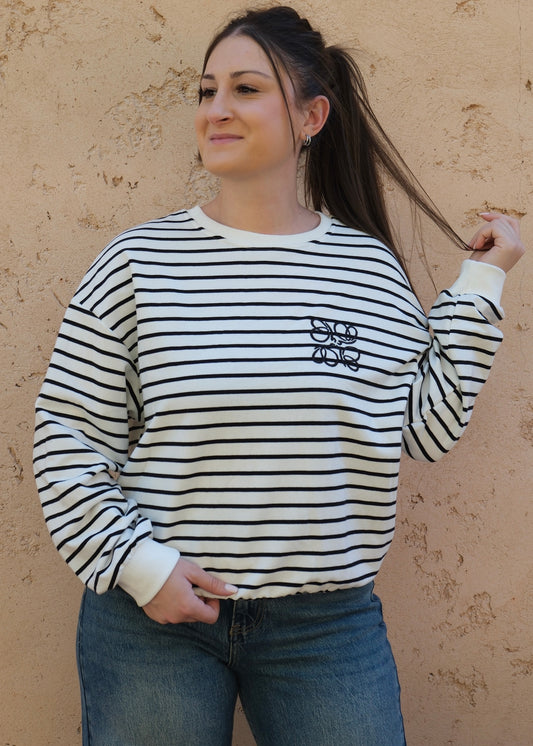 Pull marinière