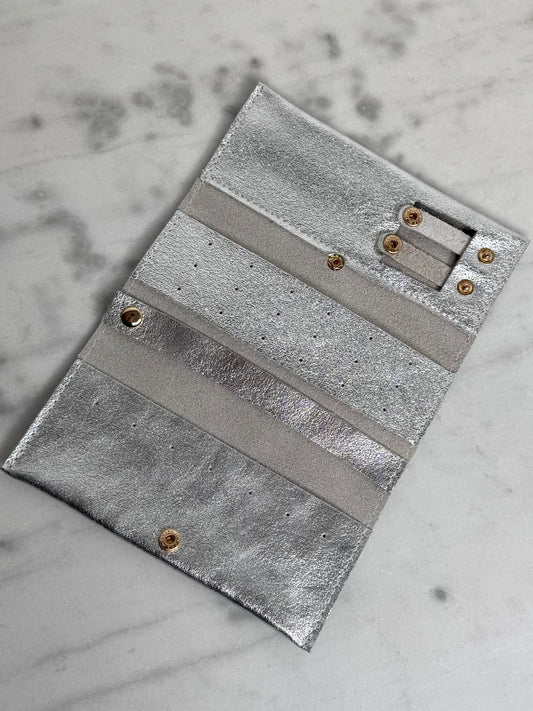 Pochette bijoux Argenté