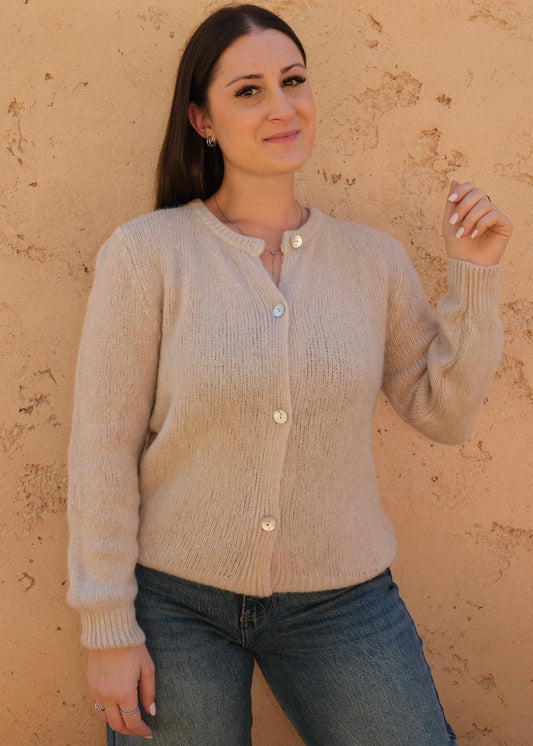 Pull gilet Beige
