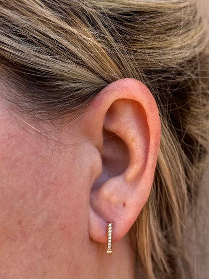 Boucles d'oreilles Patricia doré