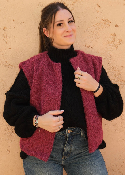 Veste Bordeaux