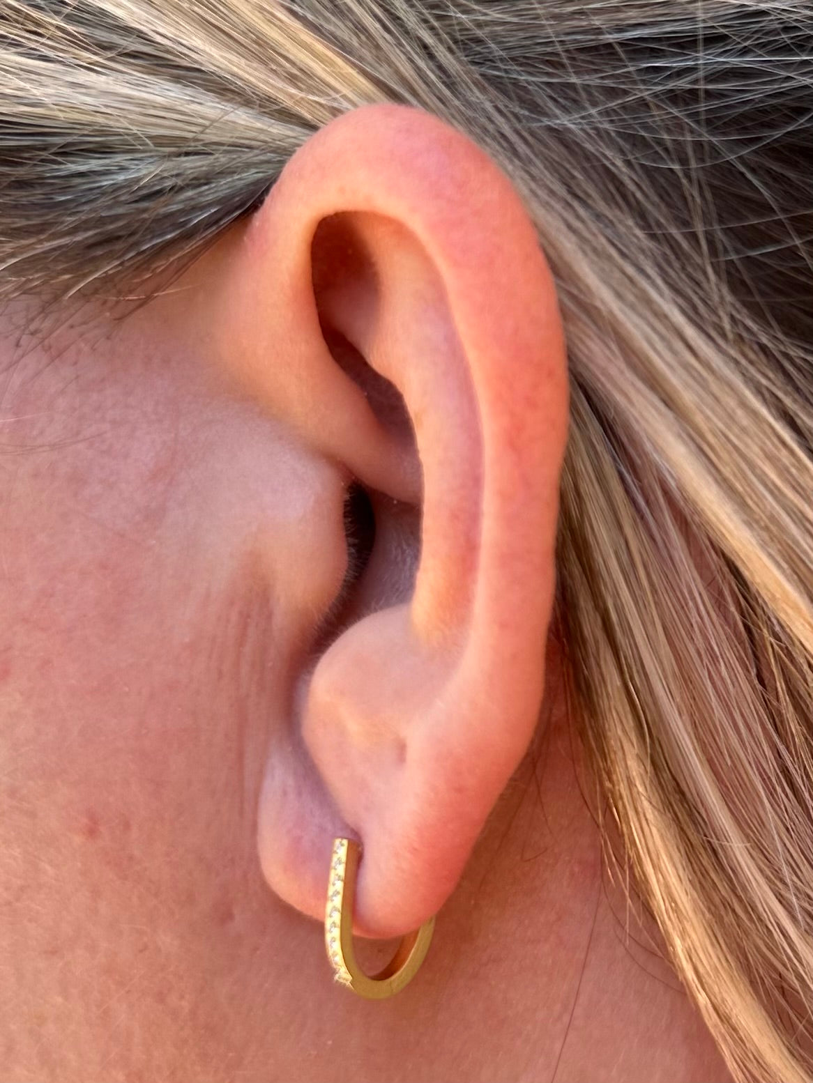 Boucles d'oreilles Patricia doré