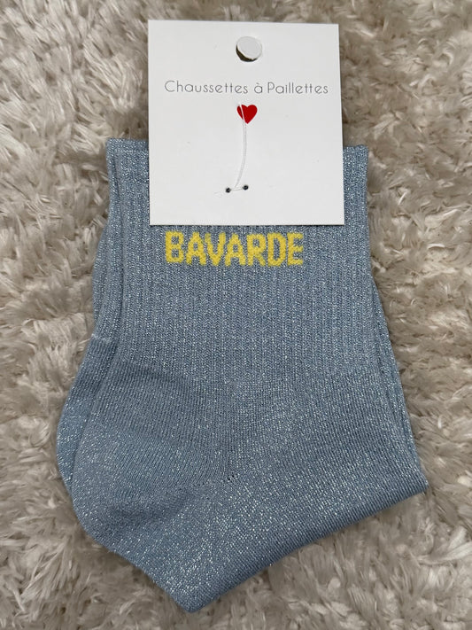 Chaussette « Bavarde » Brillante