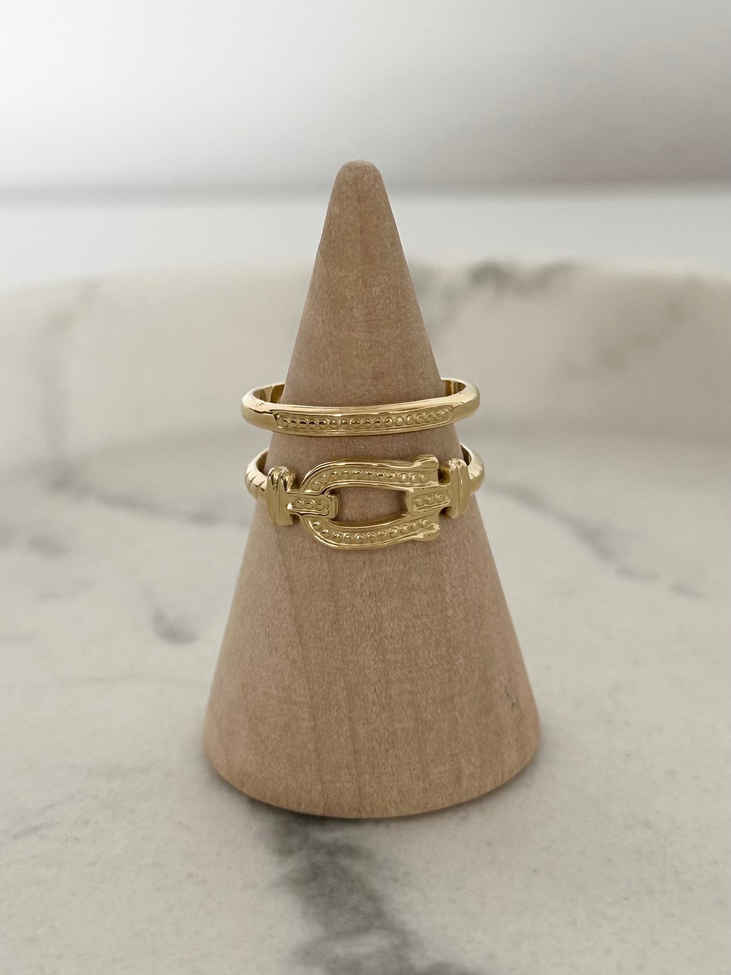 Bague Mélissa doré