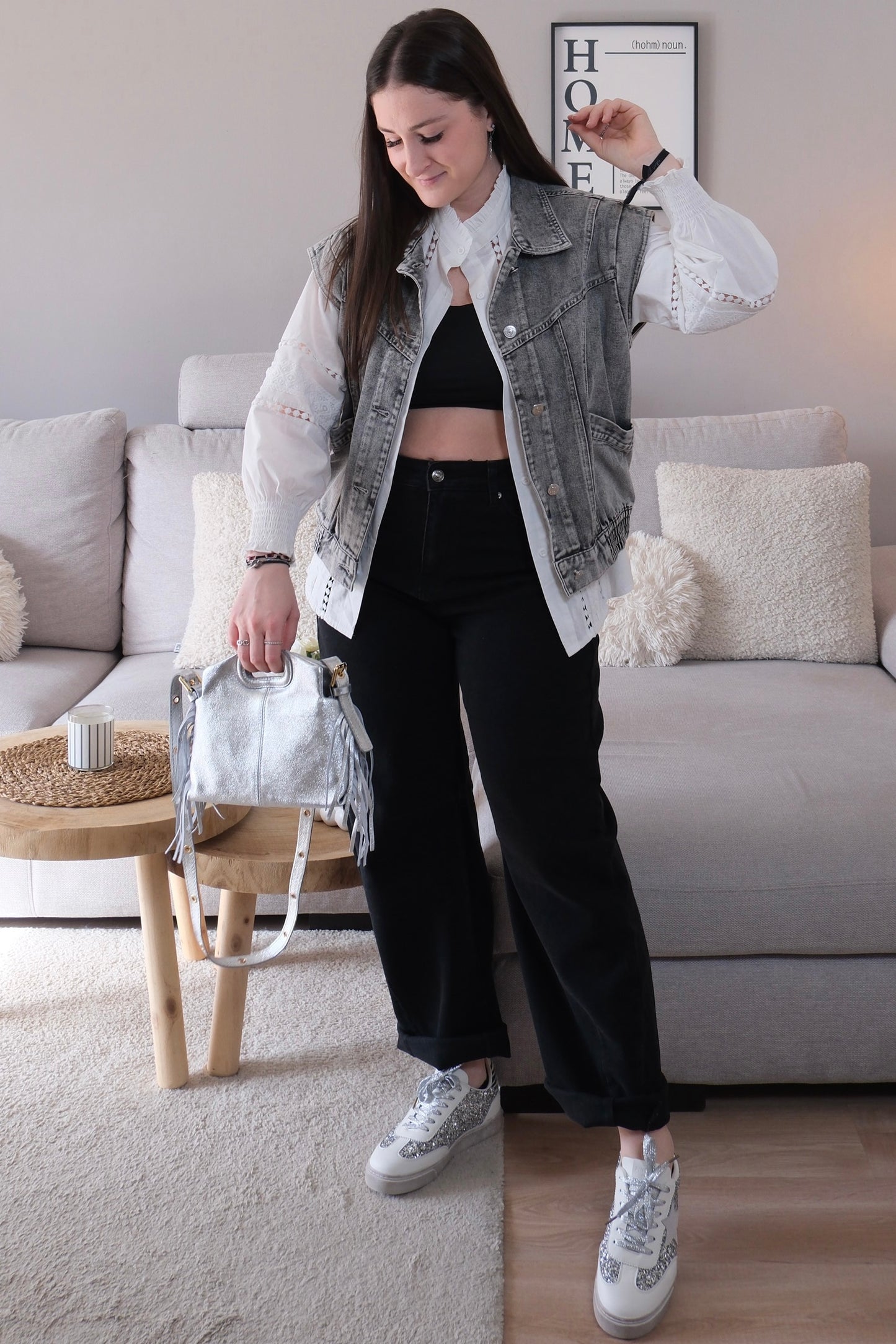 Jean Balloon Fit Noir