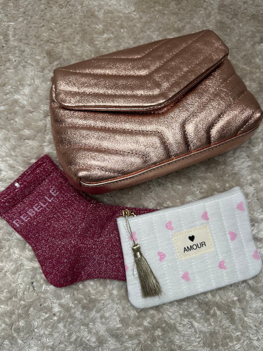 Coffret Mélissa (CHAUSSETTE + POCHETTE OFFERTE)