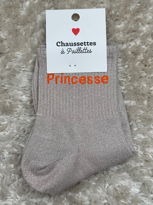 Chaussette « Princesse » Brillante