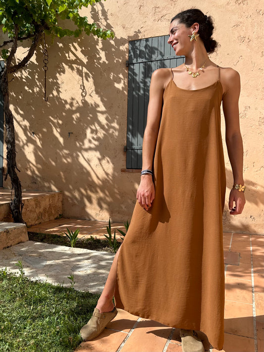 Robe Chocolat fluide