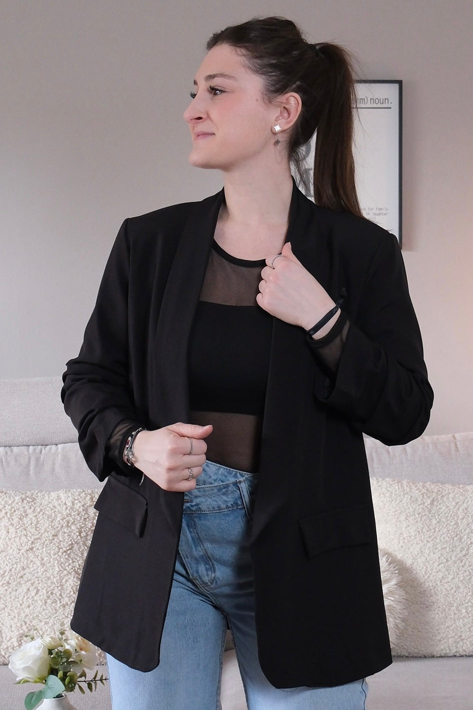 Veste Blazer Noire