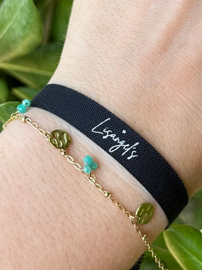 Bracelet Lizon vert