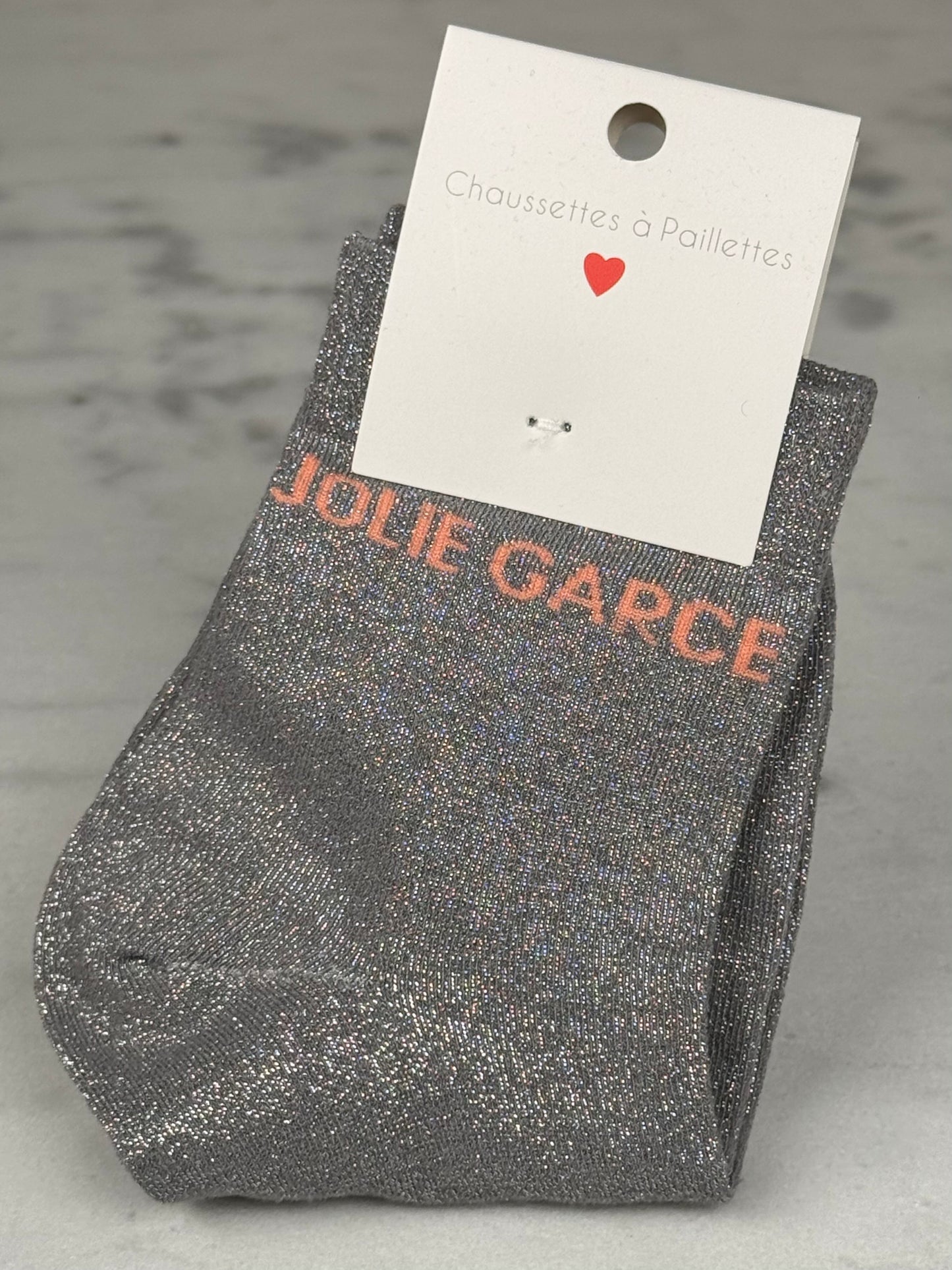 Chaussette « Jolie garce »