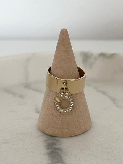 Bague Menottes Doré