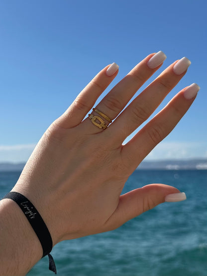 Bague Mélissa doré