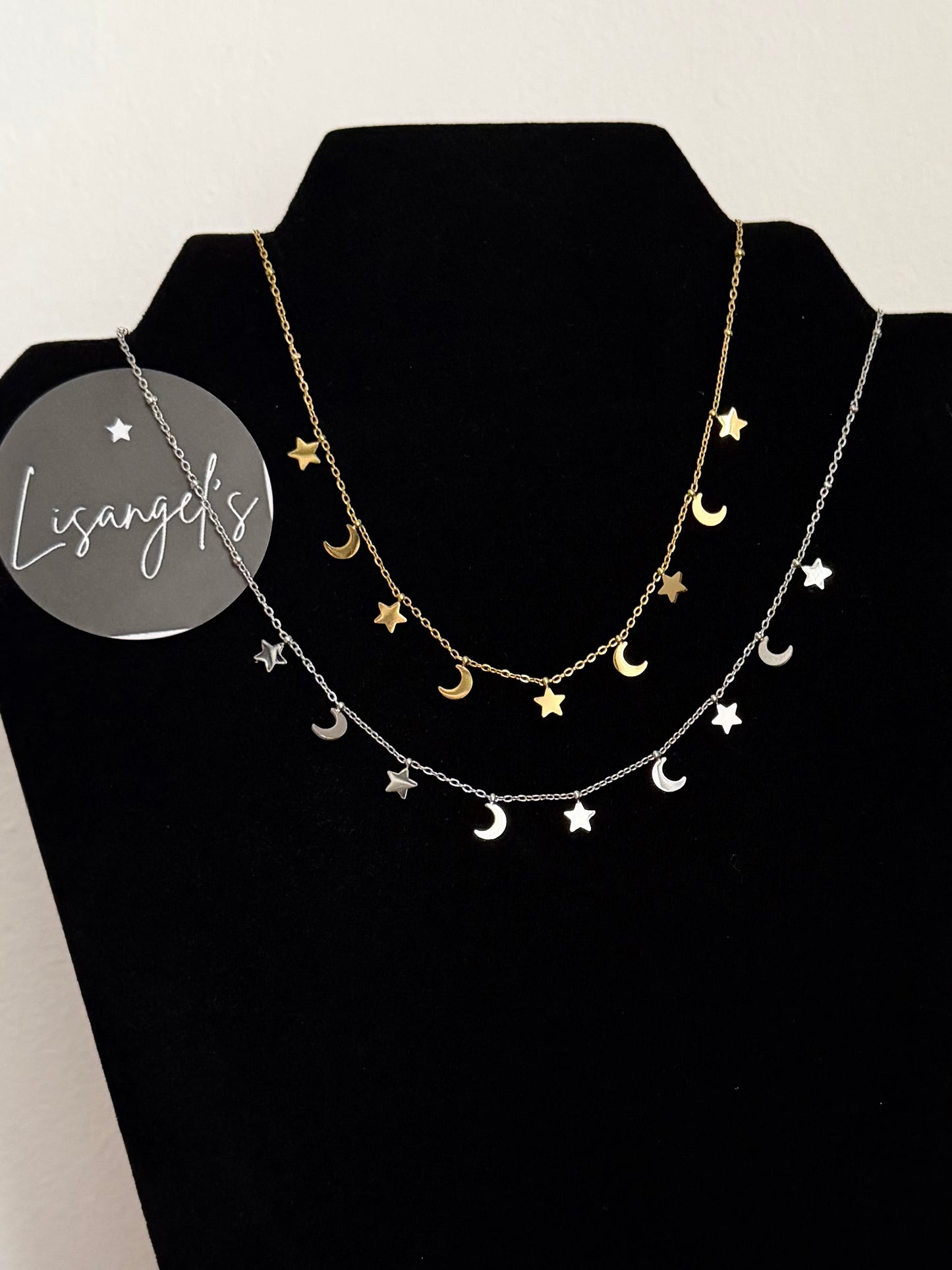 Collier Étoile/lune