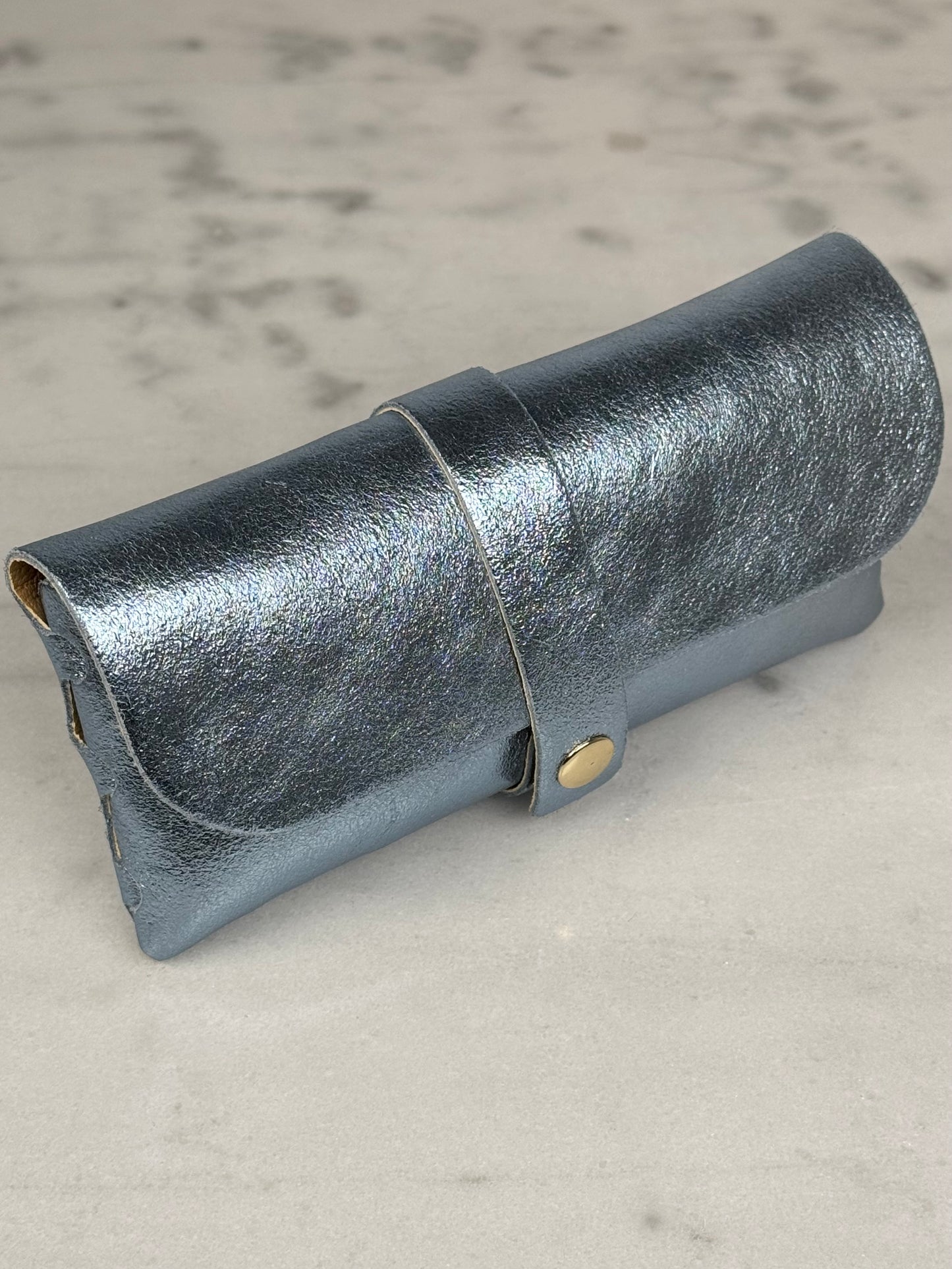 Étui lunette Bleu (fermeture aimant)