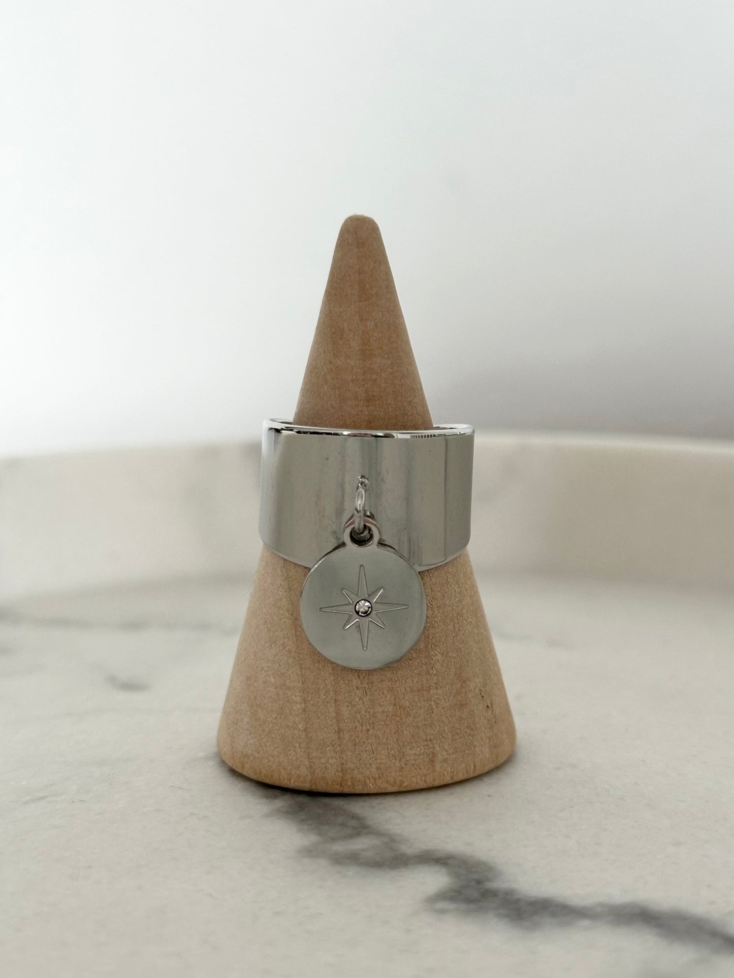 Bague Élyna argenté