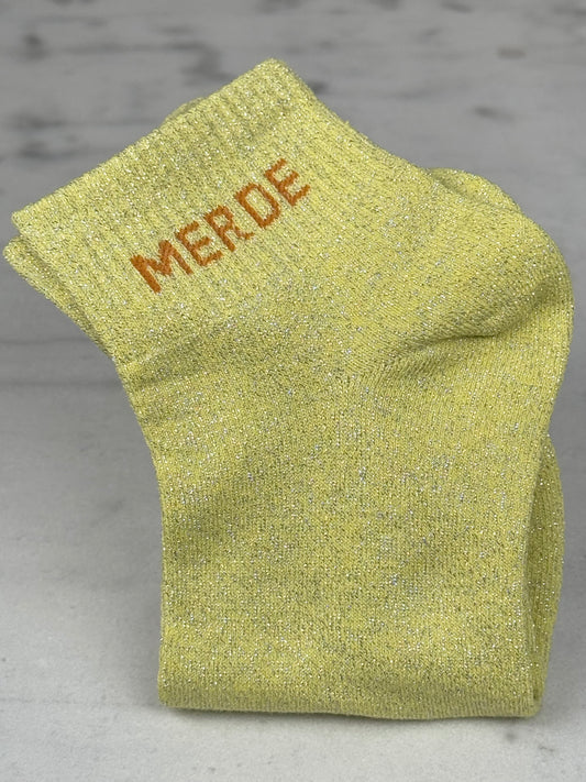 Chaussette « Merde »