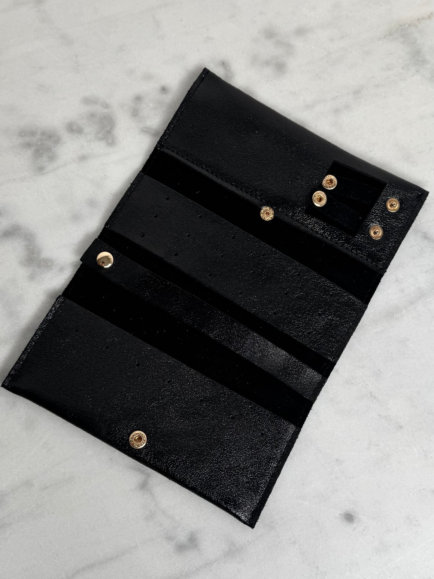 Pochette bijoux Noire