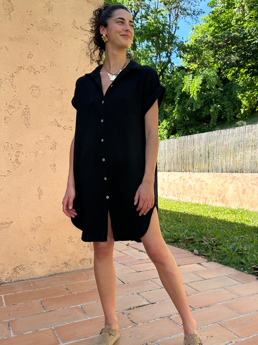 Robe Chemise Noire