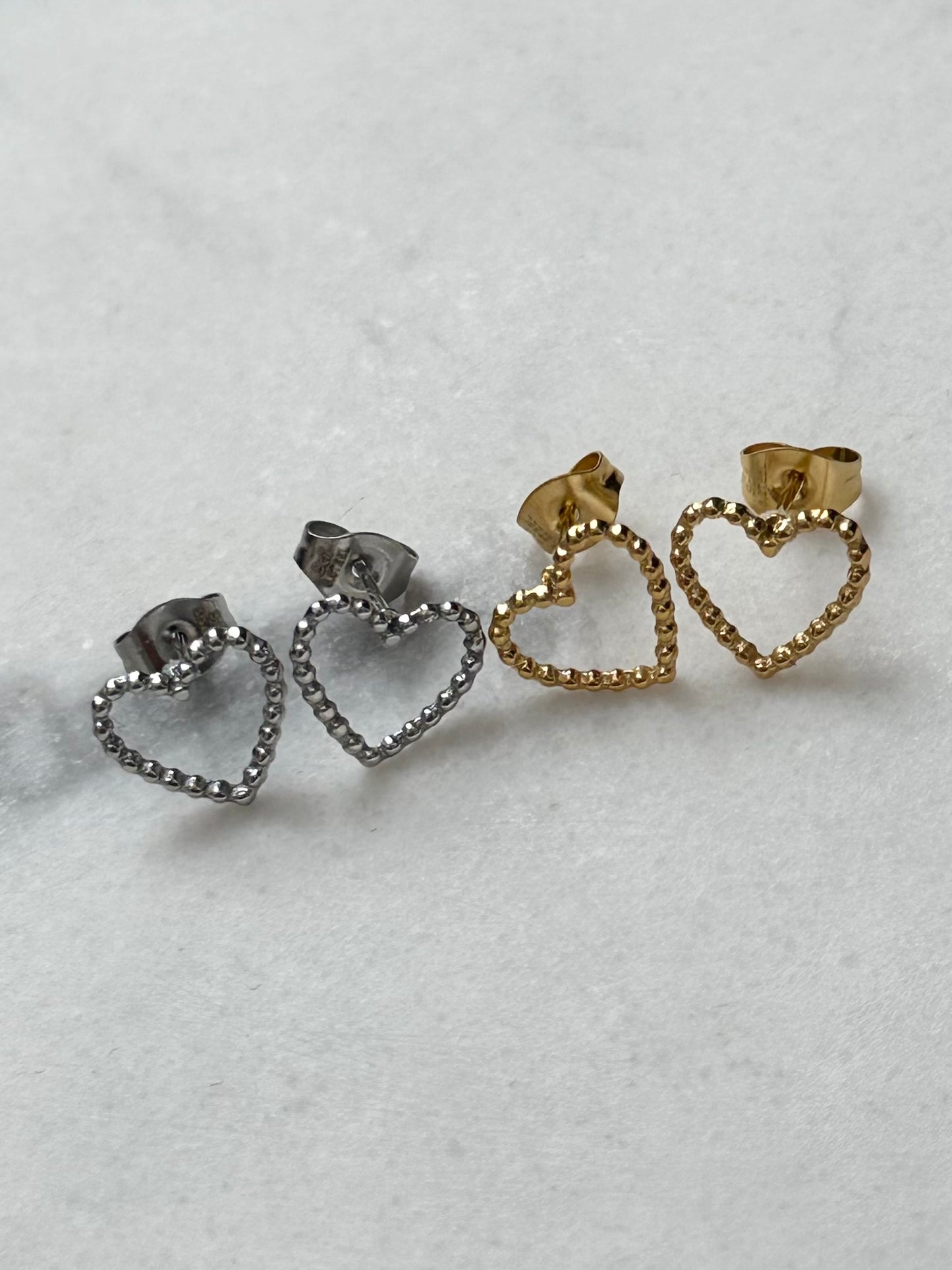 Boucles d'oreilles coeur