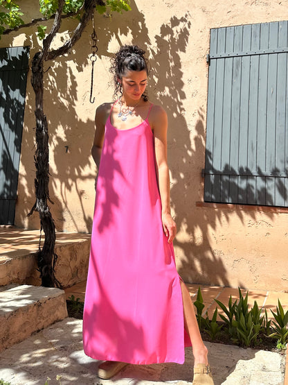 Robe Rose fluide