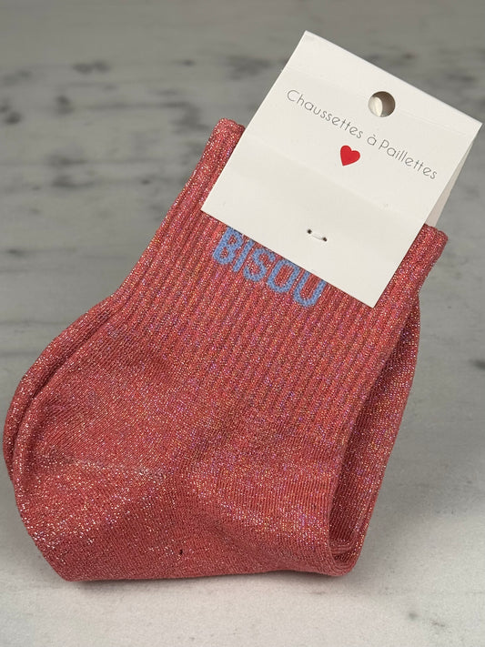 Chaussette « Bisou »