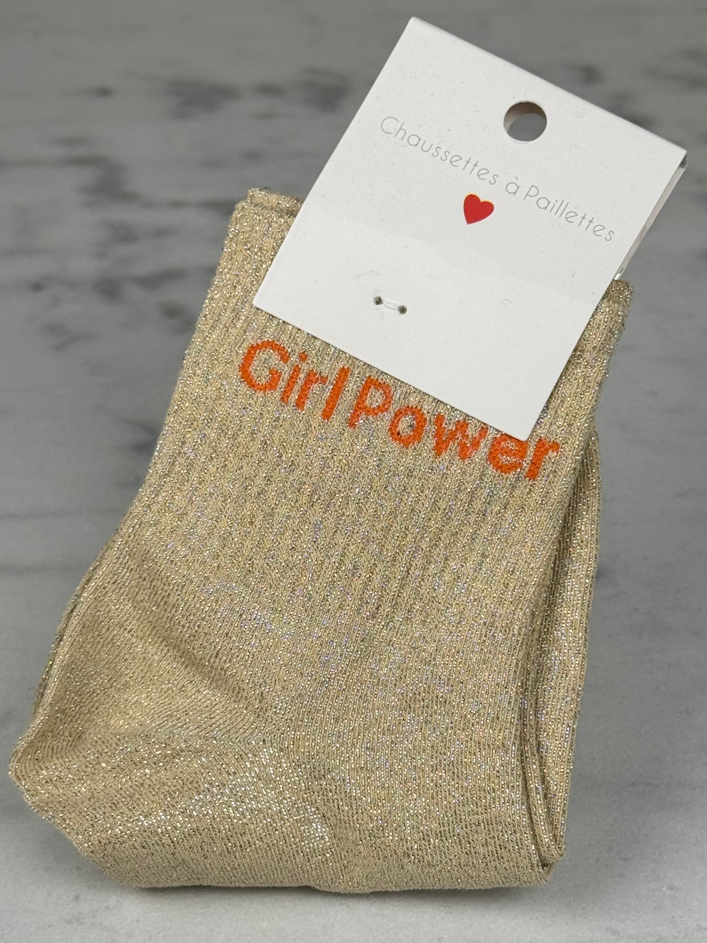 Chaussette « Girl Power »