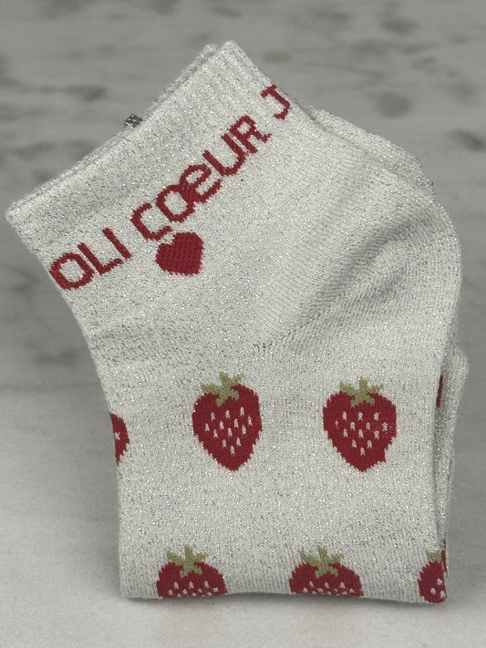 Chaussette « Jolie coeur »
