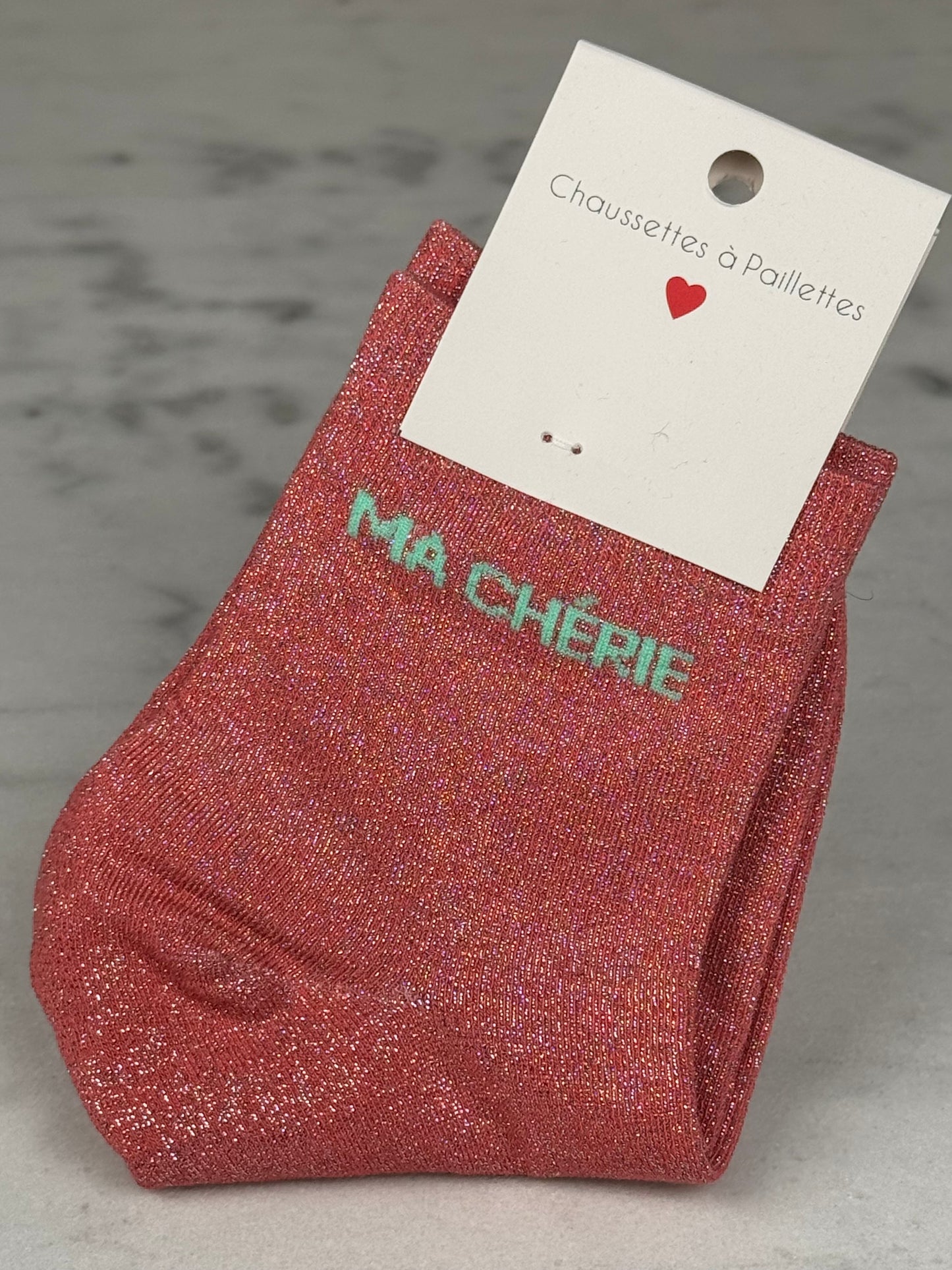 Chaussette « Ma chérie »