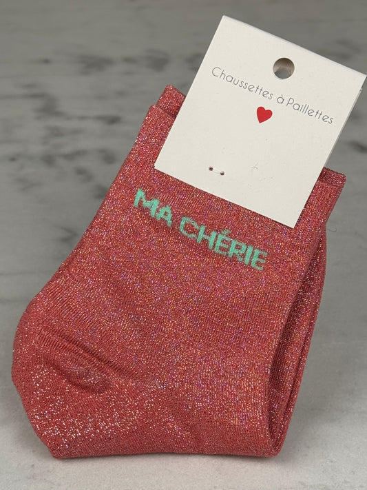 Chaussette « Ma chérie »