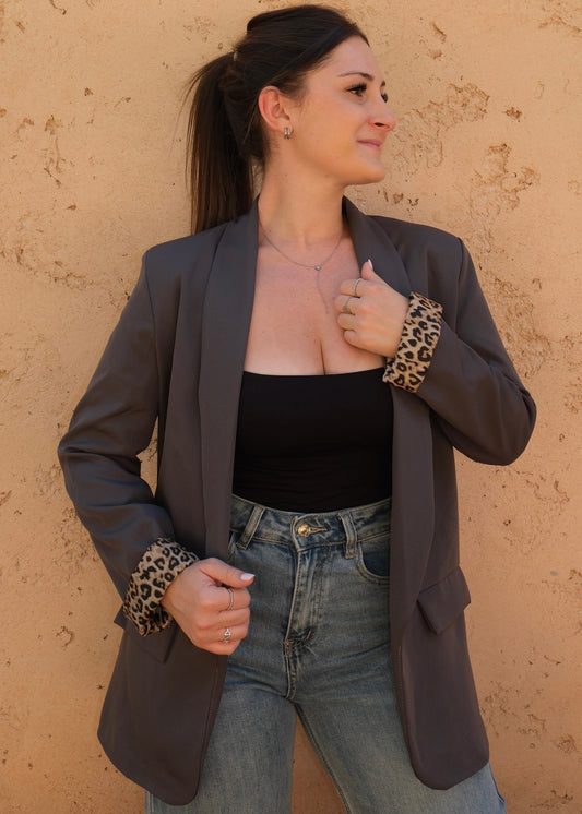 Veste Blazer Grise