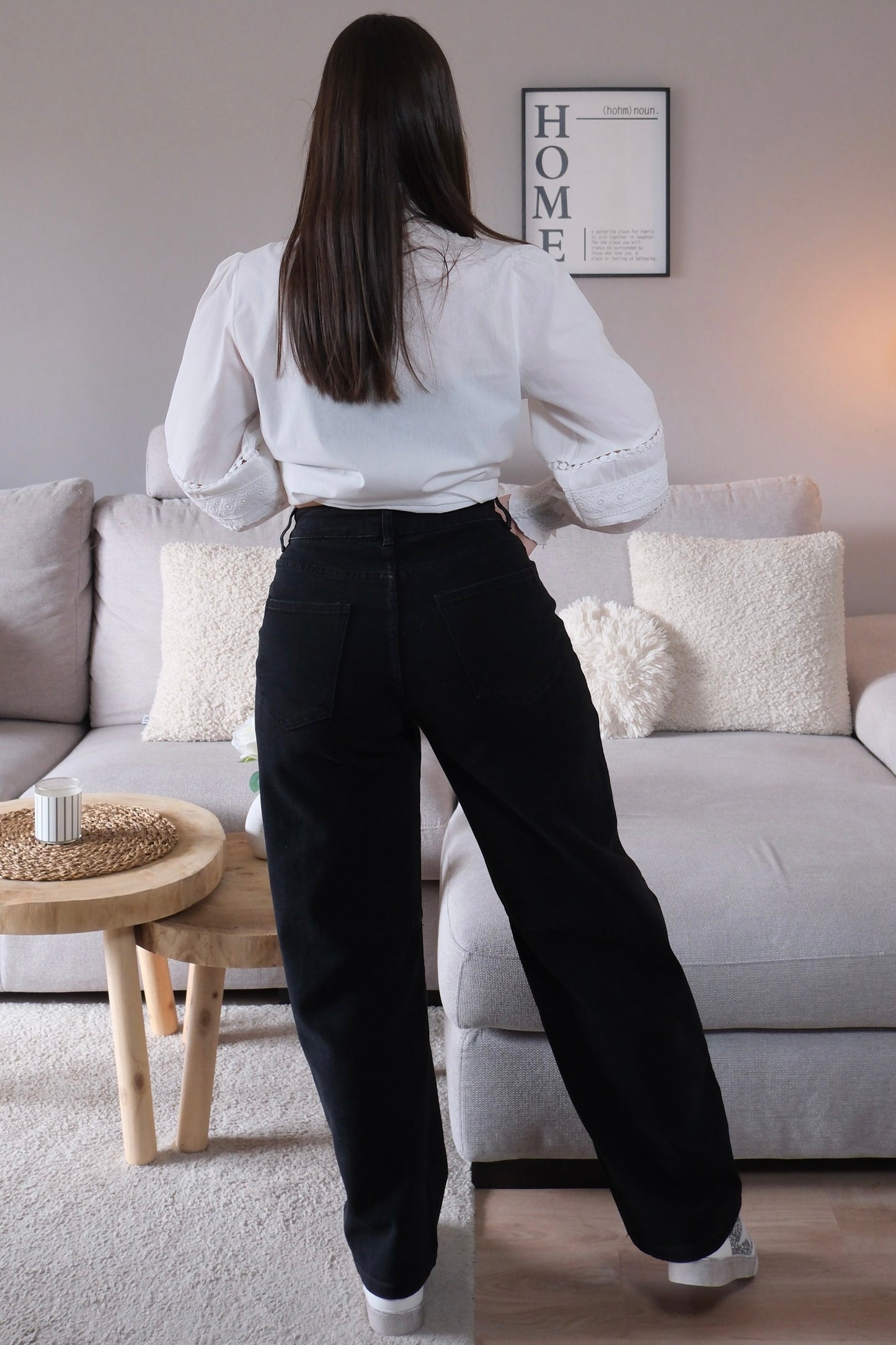 Jean Balloon Fit Noir