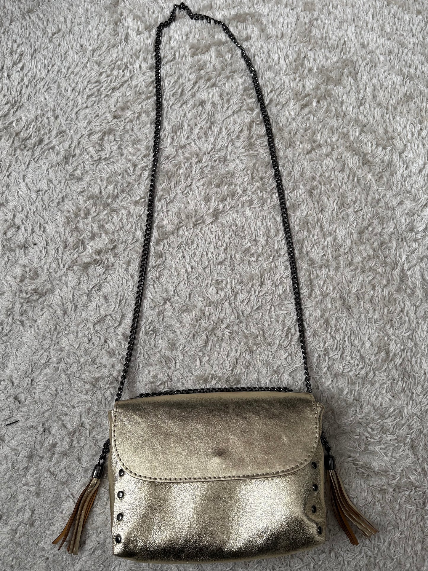 Sac cuir Or