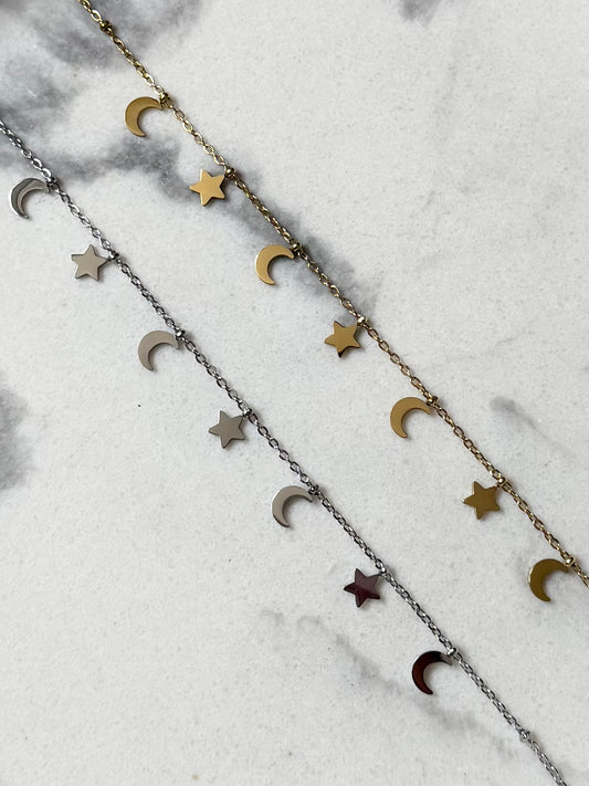 Bracelet Étoile/lune