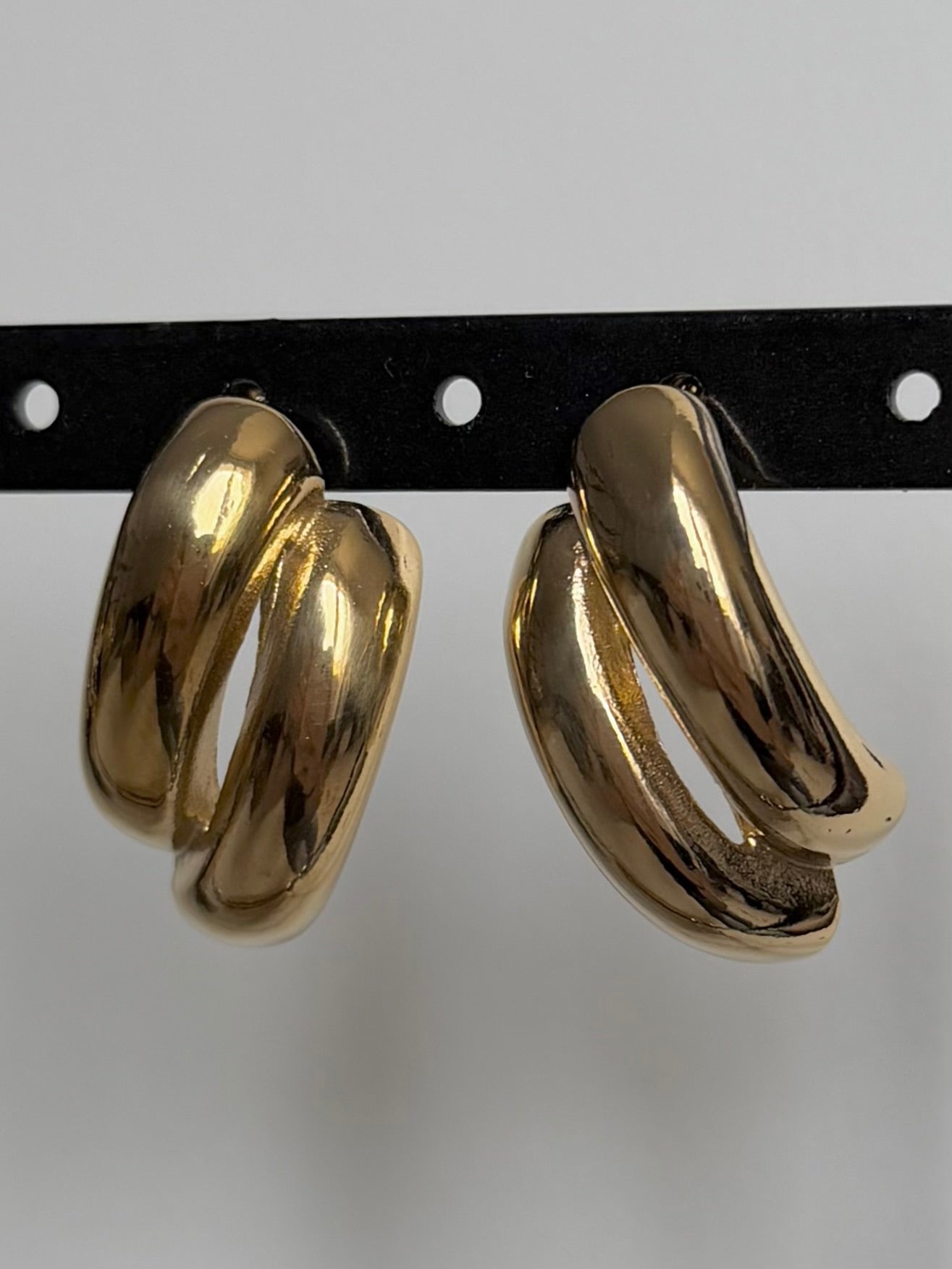 Boucles d'oreilles doré