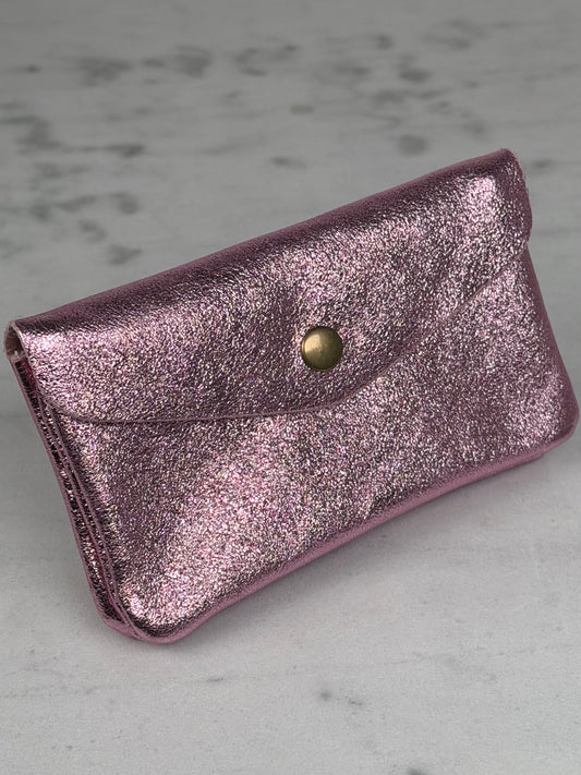Porte Monnaie Rose pastel