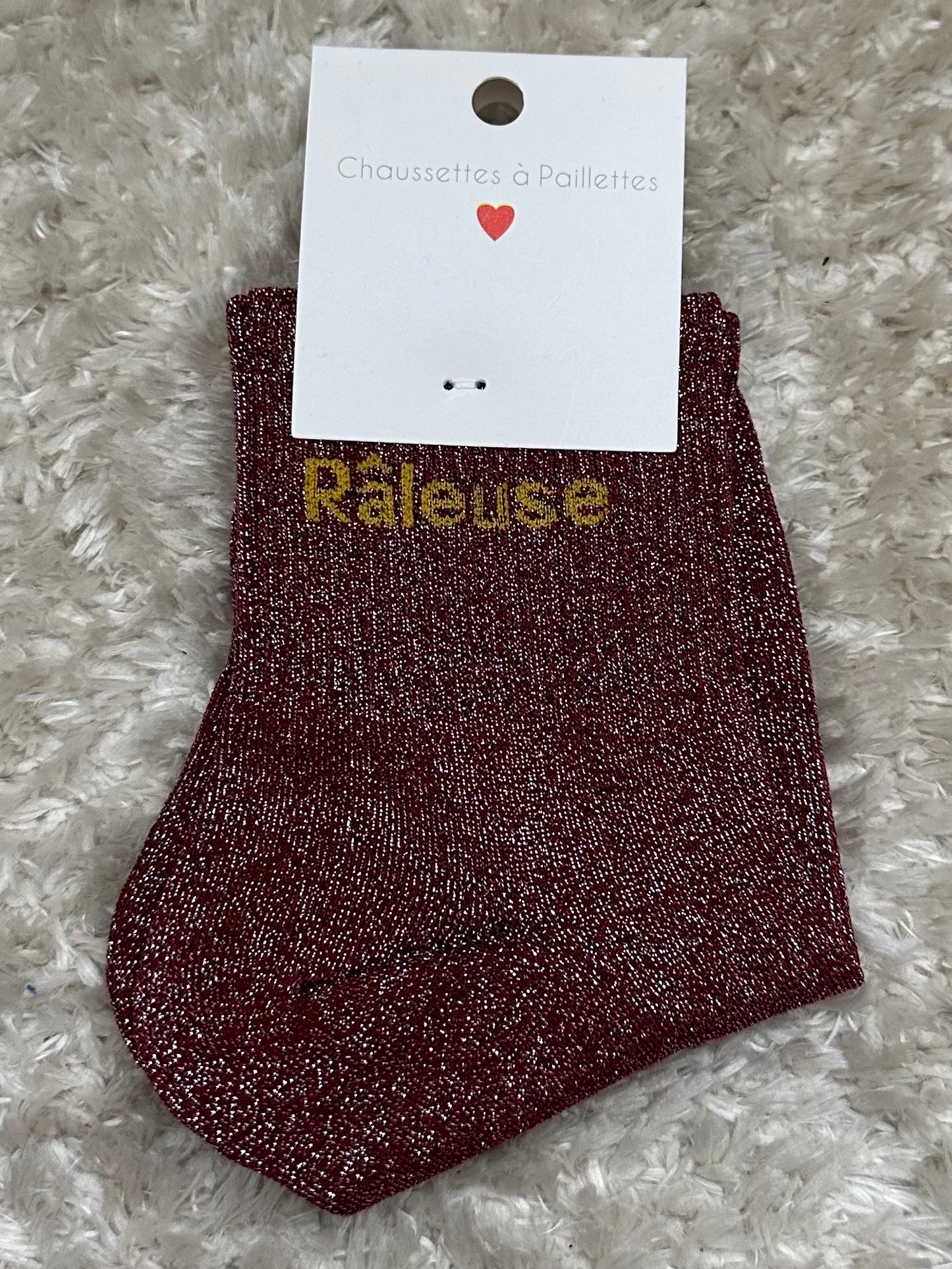 Chaussette « Râleuse » Brillante