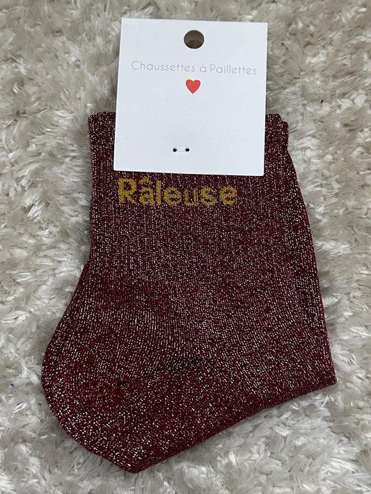 Chaussette « Râleuse » Brillante