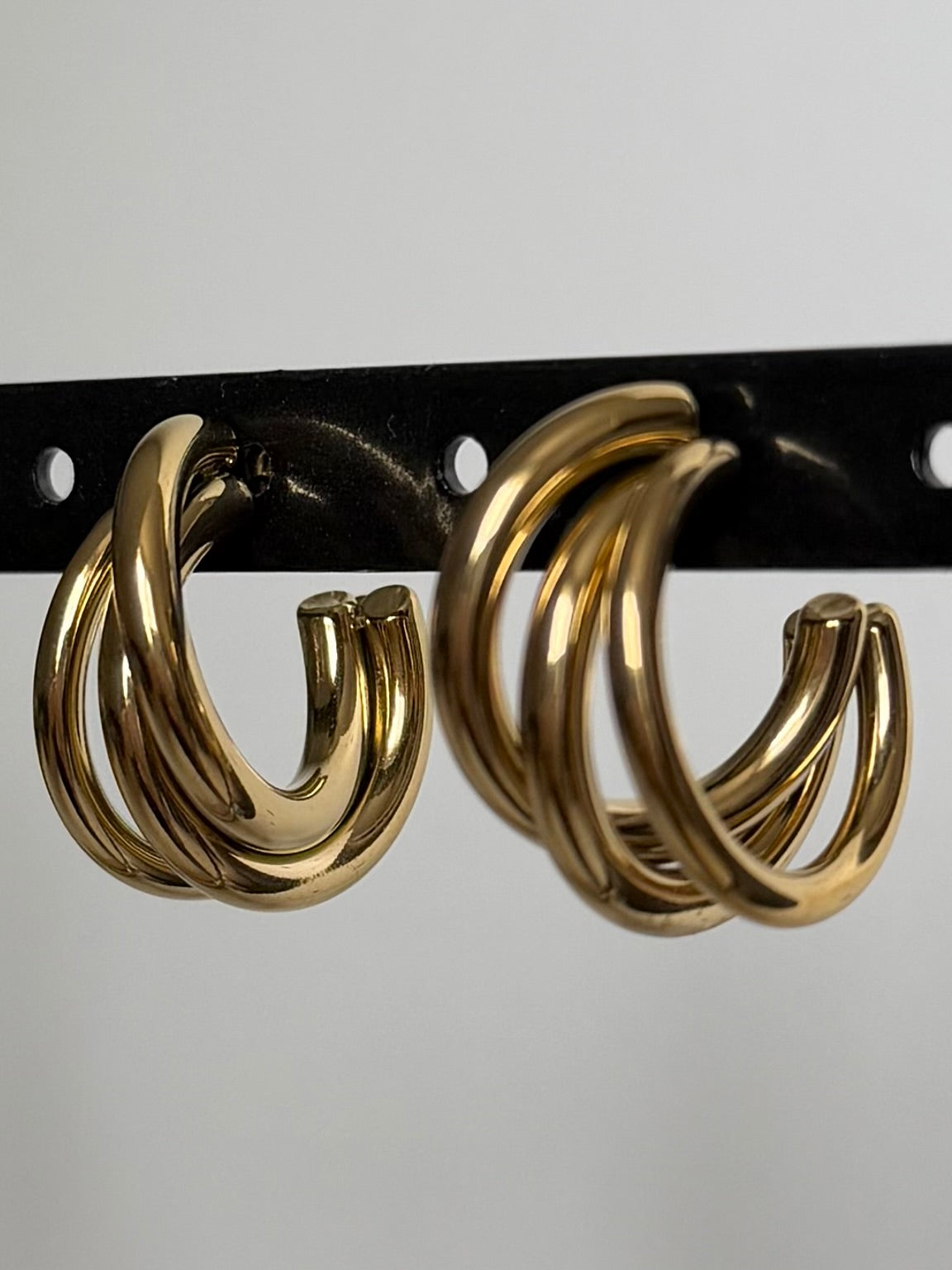 Boucles d'oreilles doré
