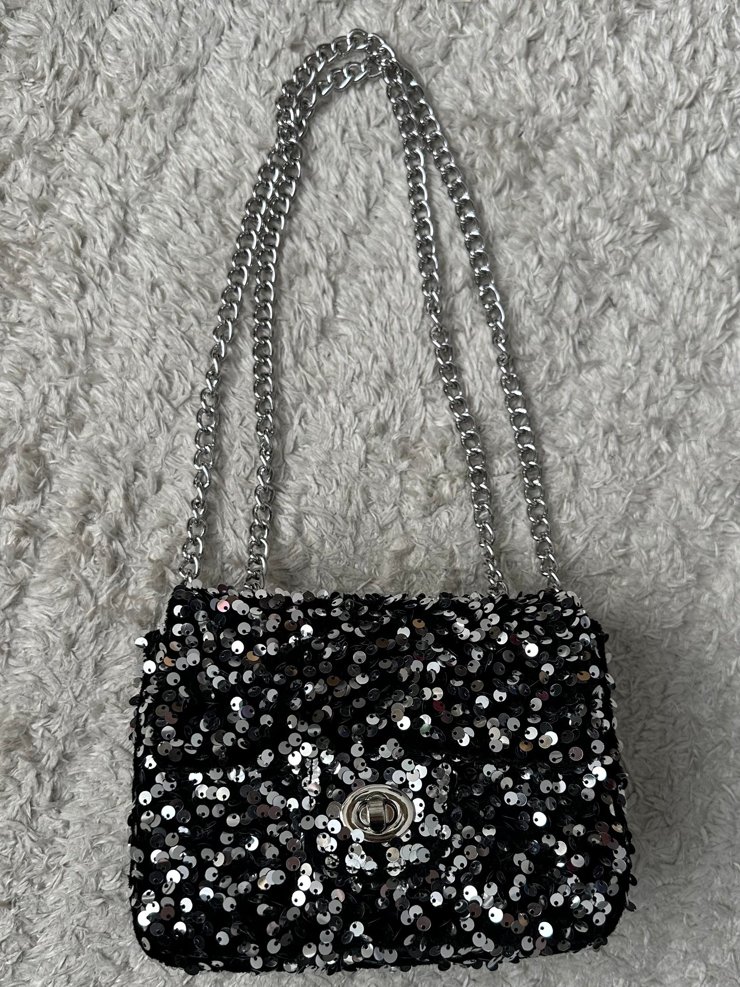 Sac noir Sequin