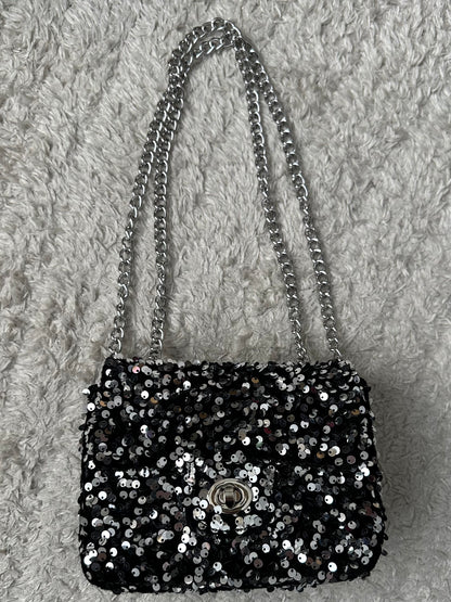 Sac noir Sequin