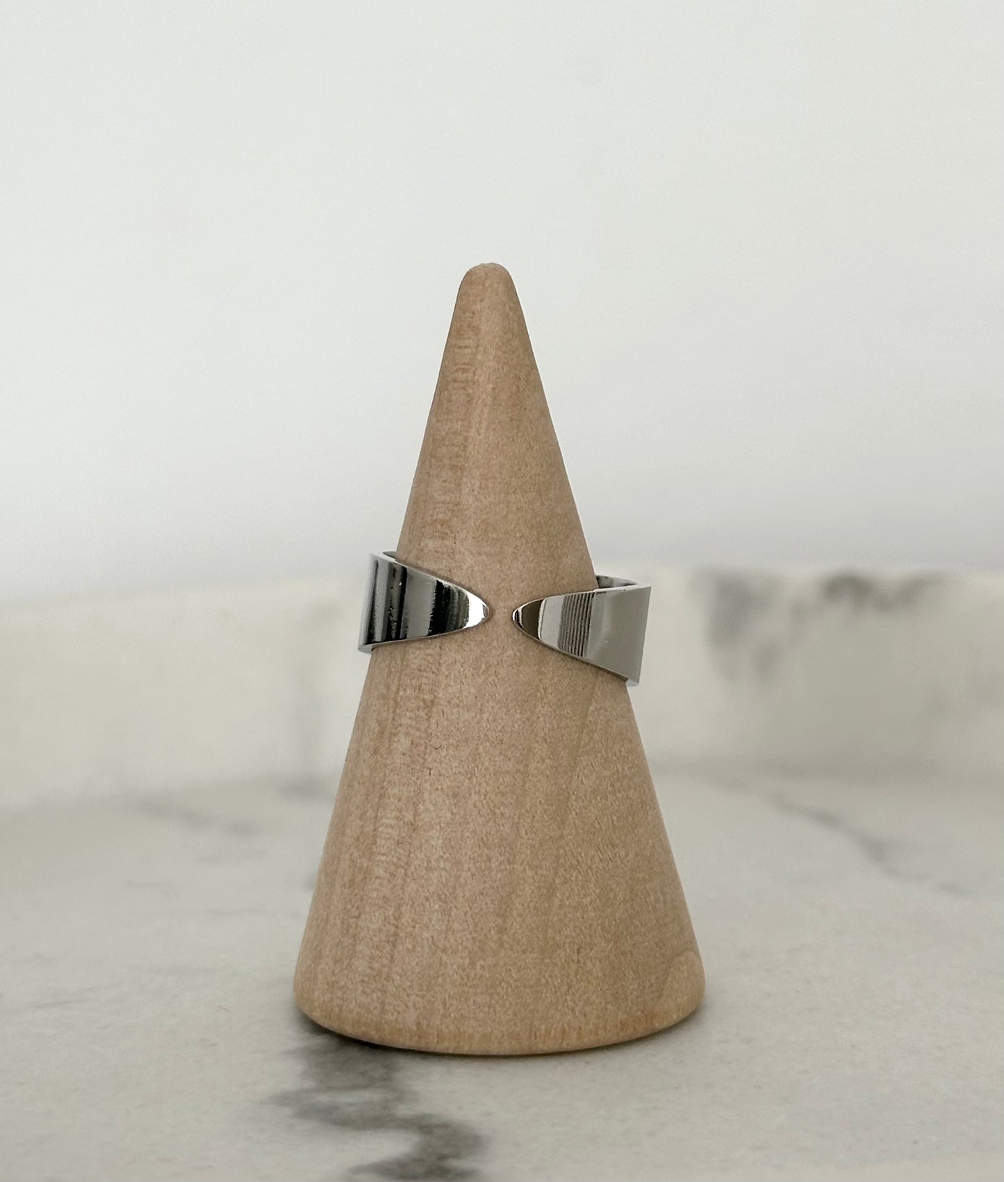 Bague Clé Argenté