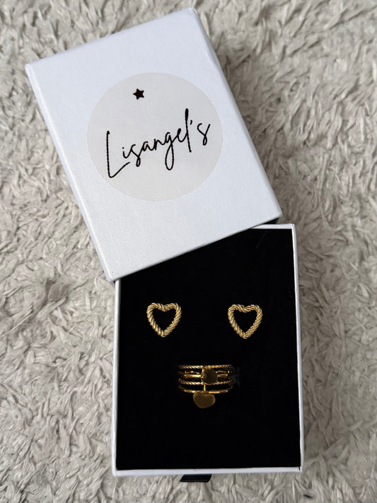 Coffret Christelle doré💛