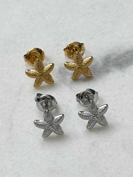 Boucles d'oreilles Étoile de mer