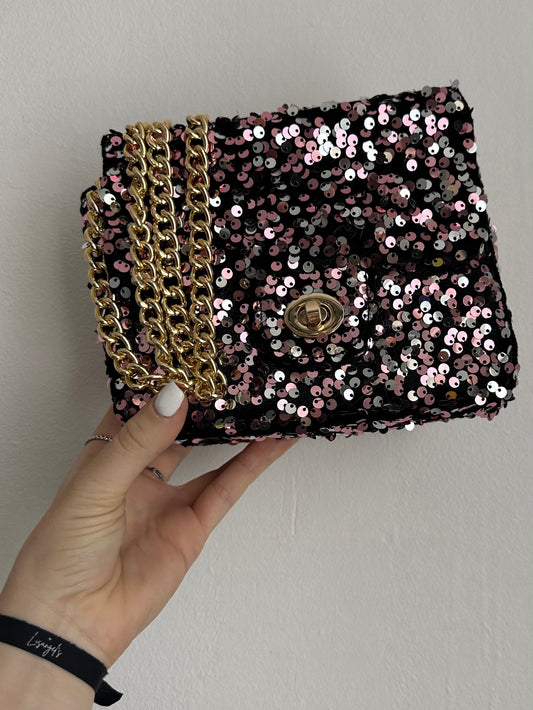 Sac Rose Sequin